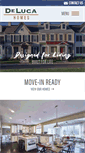 Mobile Screenshot of delucahomes.com